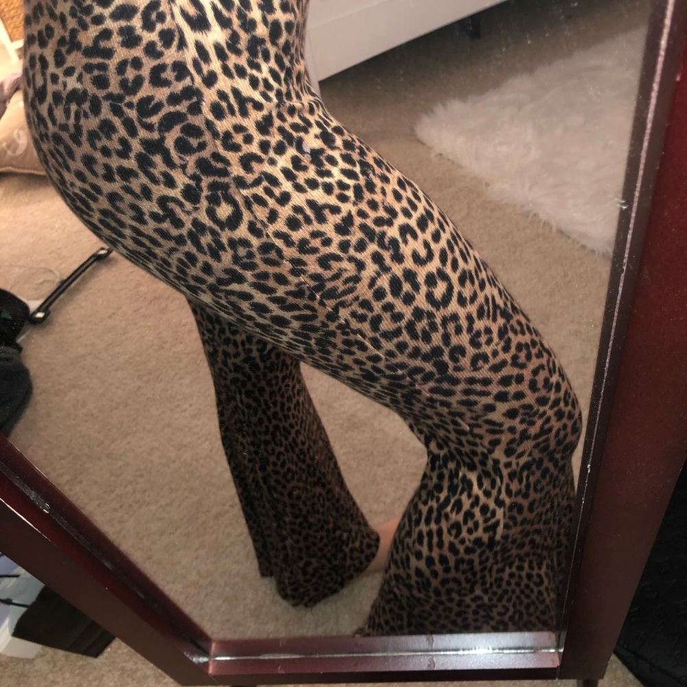 Cheetah Bell Bottoms